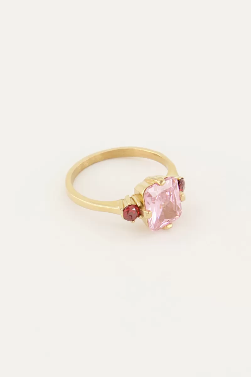 My Jewellery Bague Tendance Vintage à Cristaux