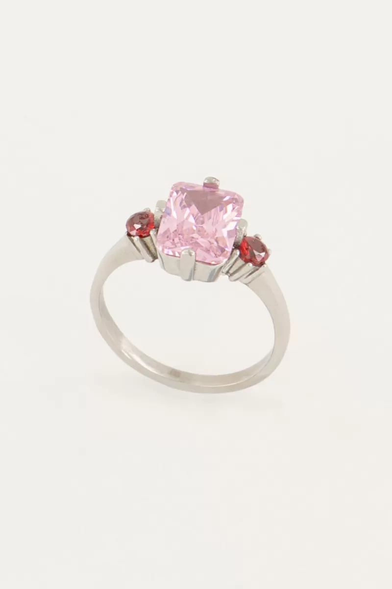 My Jewellery Bague Tendance Vintage à Cristaux