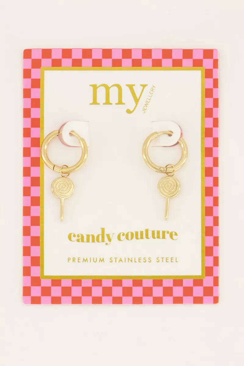 My Jewellery Boucles D'oreilles « Candy Couture » Sucettes