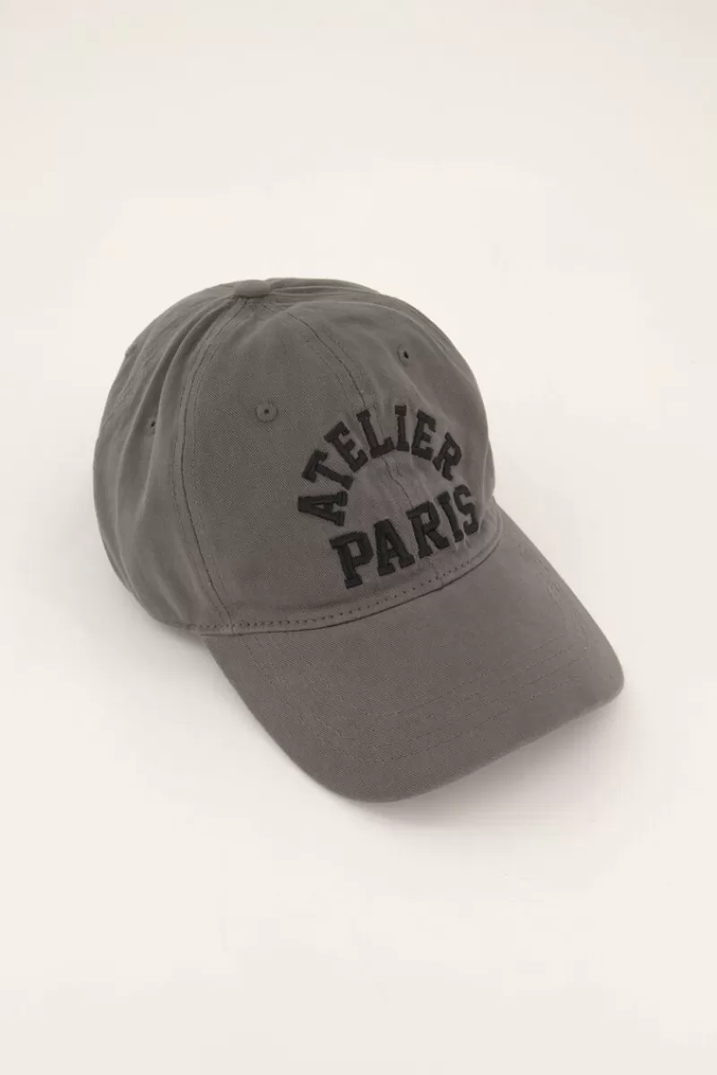 My Jewellery Casquette Gris Foncé "Atelier Paris"