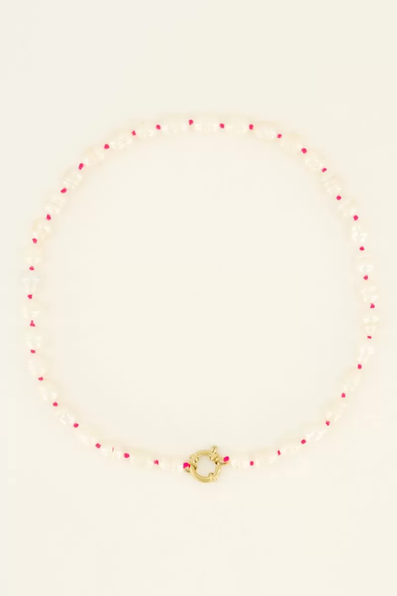 My Jewellery Collier De Perles Casa Fiore Rose