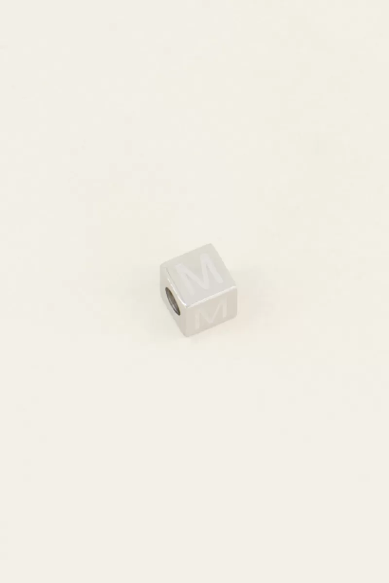 My Jewellery Pendentif Cube Initiale Argent